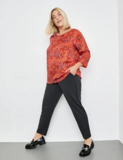 3/4 Arm Bluse Aus Nachhaltiger Qualität -Gerry Weber Verkäufe 34 arm bluse aus nachhaltiger qualitaet 102