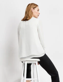 Gerry Weber 3/4 Arm Bluse Im Lagenlook -Gerry Weber Verkäufe 34 arm bluse im lagenlook 104