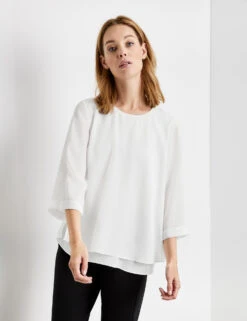 Gerry Weber 3/4 Arm Bluse Im Lagenlook