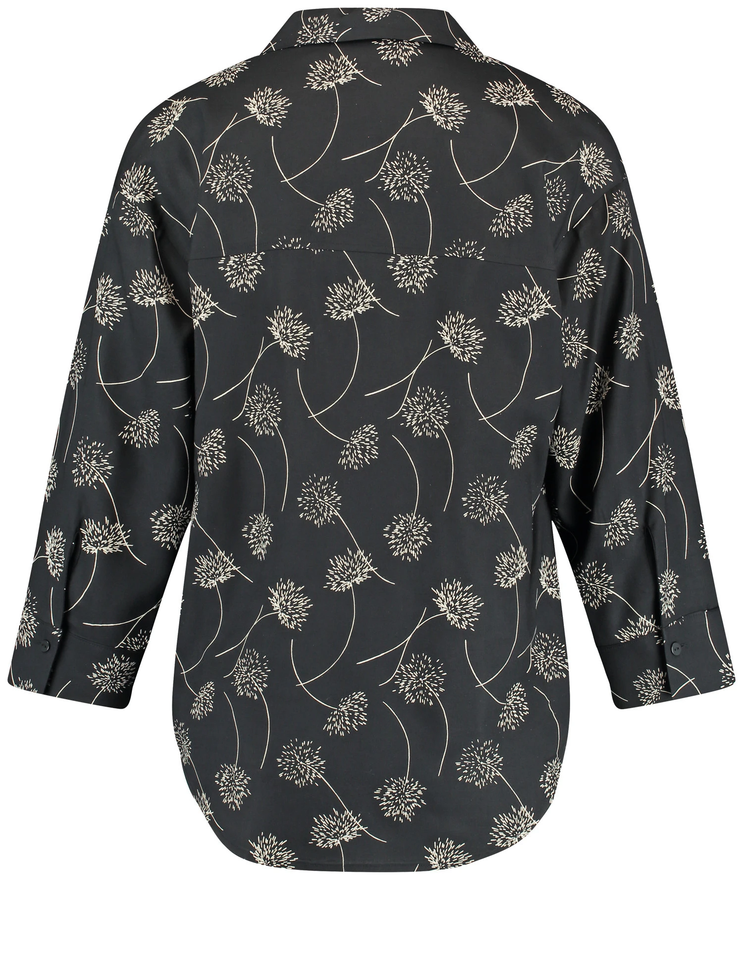 Taifun 3/4 Arm Bluse Mit Abgerundetem Saum 5 Taifun 3/4 Arm Bluse Mit Abgerundetem Saum – Bild 3