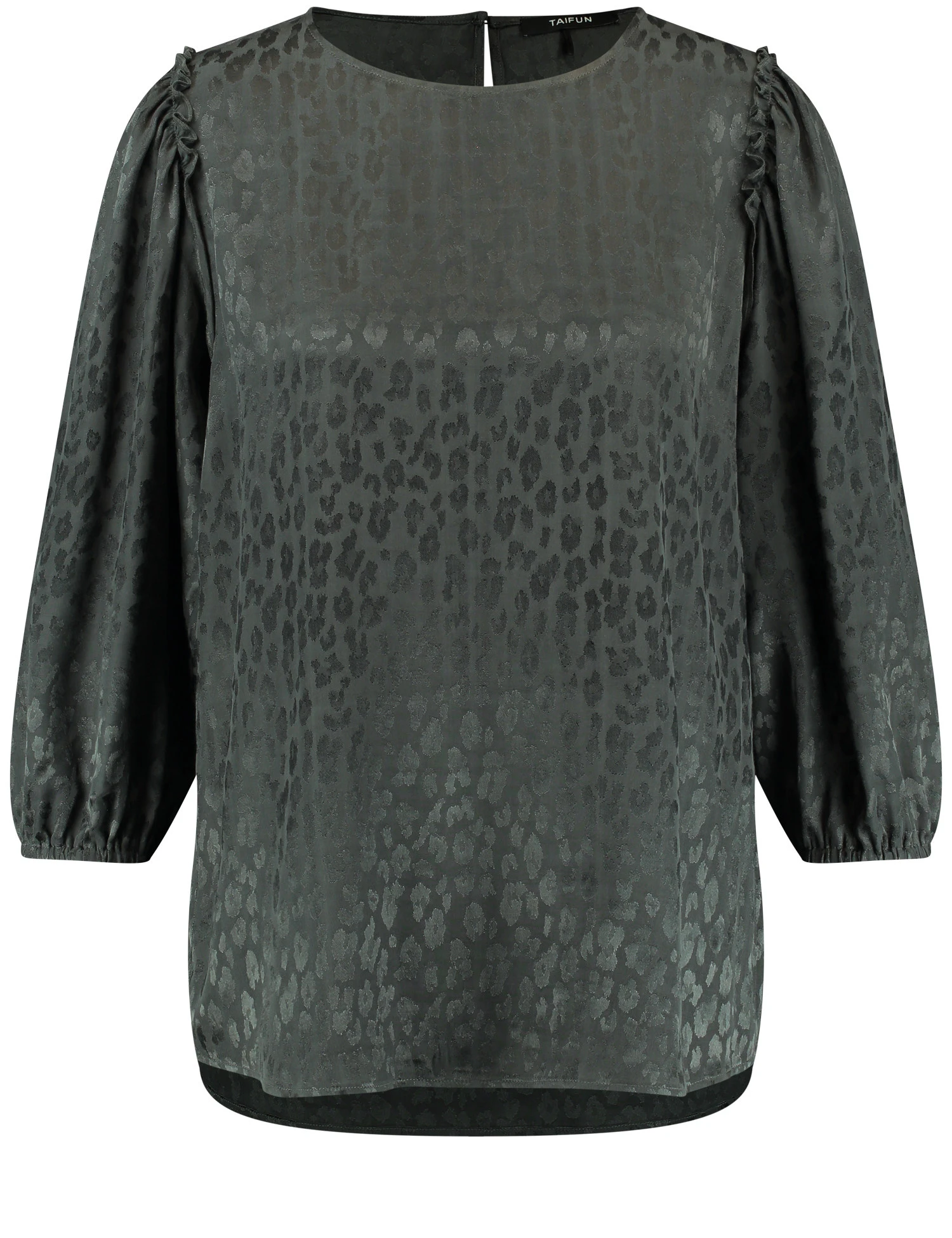 Taifun 3/4 Arm Bluse Mit Animal-Dessin 4 Taifun 3/4 Arm Bluse Mit Animal-Dessin – Bild 2