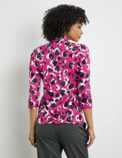 Taifun 3/4 Arm Shirt Mit Allover-Print -Gerry Weber Verkäufe 34 arm shirt mit allover print 104
