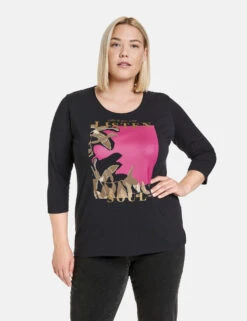 3/4 Arm Shirt Mit Frontprint -Gerry Weber Verkäufe 34 arm shirt mit frontprint 01