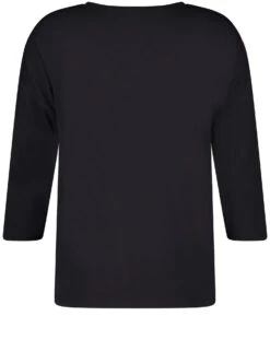 Taifun 3/4 Arm Shirt Mit Platziertem Print -Gerry Weber Verkäufe 34 arm shirt mit platziertem print 03