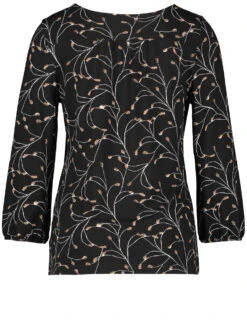 Taifun 3/4 Arm Shirt Mit Print -Gerry Weber Verkäufe 34 arm shirt mit print 03