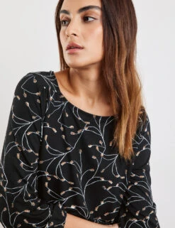 Taifun 3/4 Arm Shirt Mit Print -Gerry Weber Verkäufe 34 arm shirt mit print 100