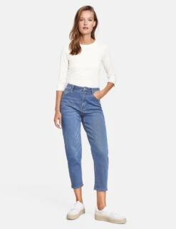 Taifun 3/4 Jeans Im Lässigen Mom Fit -Gerry Weber Verkäufe 34 jeans im laessigen mom fit 01