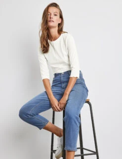 Taifun 3/4 Jeans Im Lässigen Mom Fit -Gerry Weber Verkäufe 34 jeans im laessigen mom fit 102