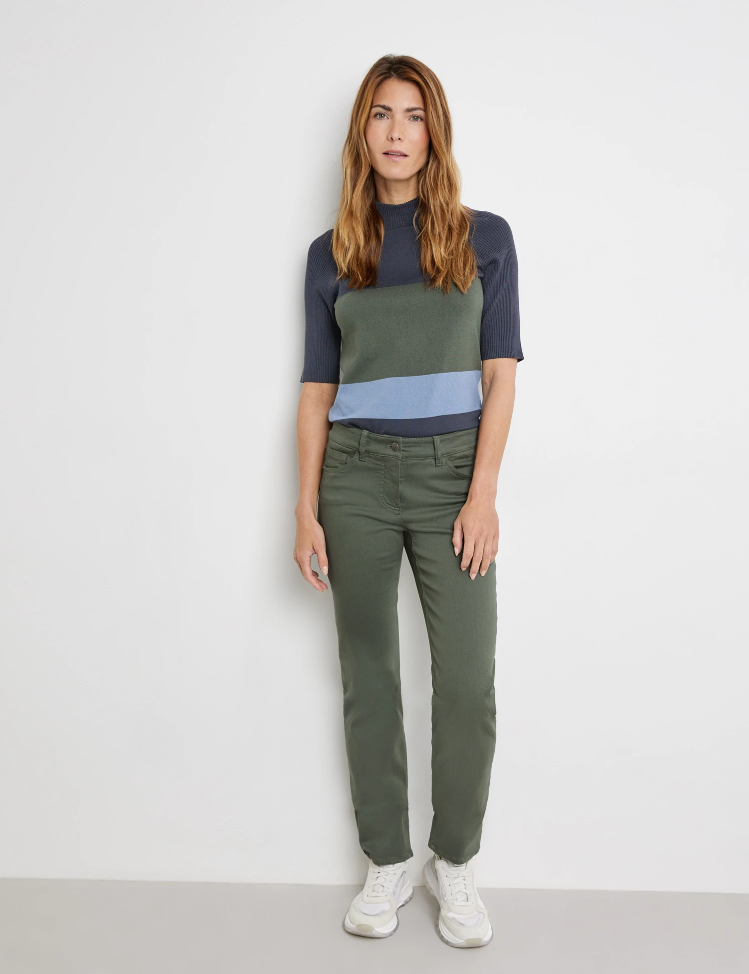 Gerry Weber 5-Pocket Hose Best4me Slim Fit Kurzgröße 3 Gerry Weber 5-Pocket Hose Best4me Slim Fit Kurzgröße