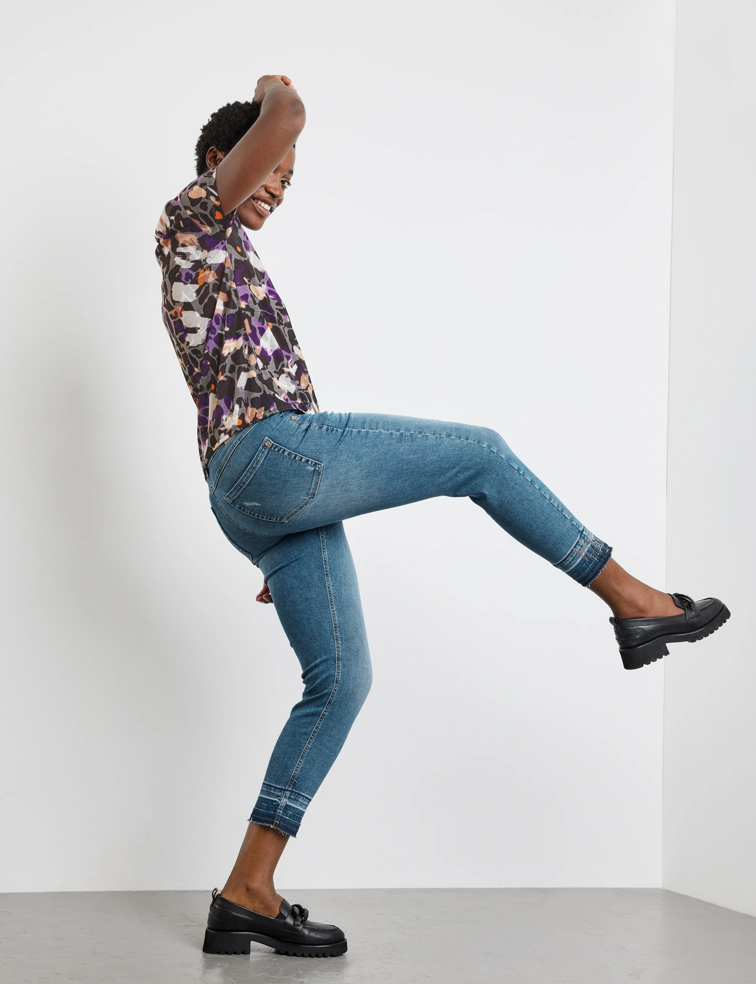 Gerry Weber 5-Pocket Jeans BEST4ME CROPPED 7 Gerry Weber 5-Pocket Jeans BEST4ME CROPPED – Bild 5