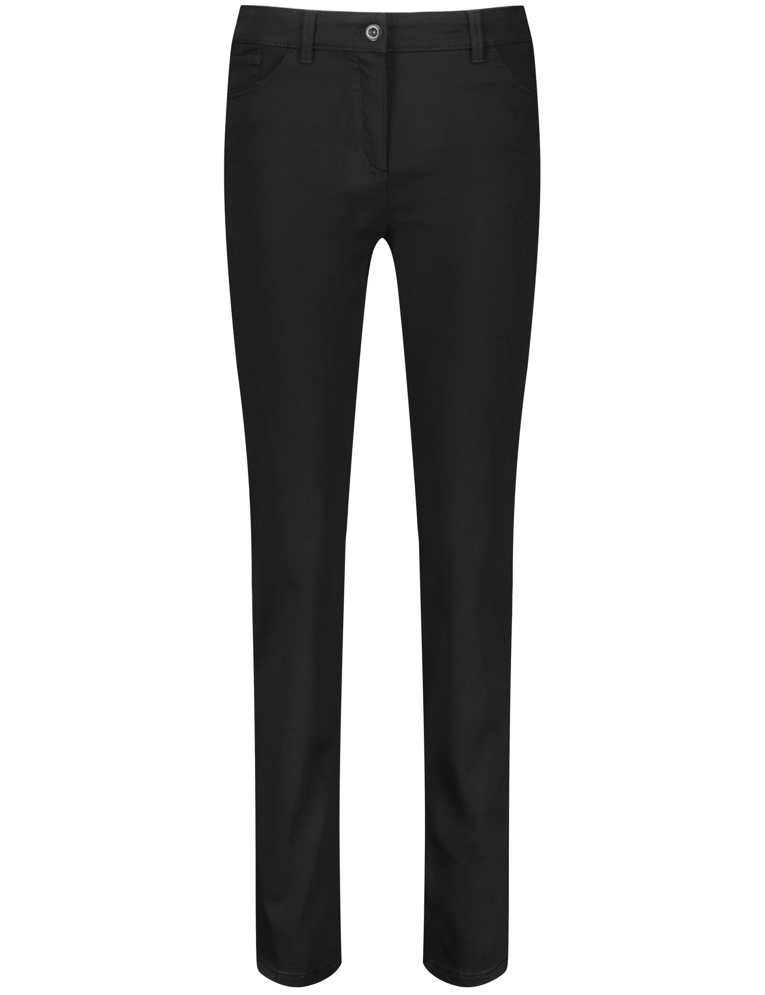 Gerry Weber 5-Pocket Jeans Straight Fit Kurzgröße 4 Gerry Weber 5-Pocket Jeans Straight Fit Kurzgröße – Bild 2