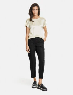 Gerry Weber 7/8 Hose Mit Bügelfalten -Gerry Weber Verkäufe 78 hose mit buegelfalten 01