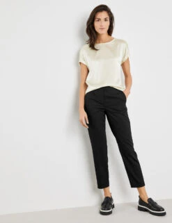 Gerry Weber 7/8 Hose Mit Bügelfalten
