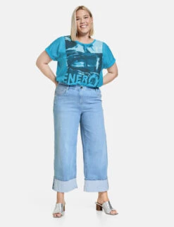 7/8 Jeans Mit Weitem Bein Carlotta -Gerry Weber Verkäufe 78 jeans mit weitem bein carlotta 01