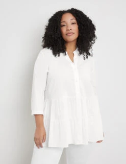 Ausgestellte 3/4 Arm Bluse