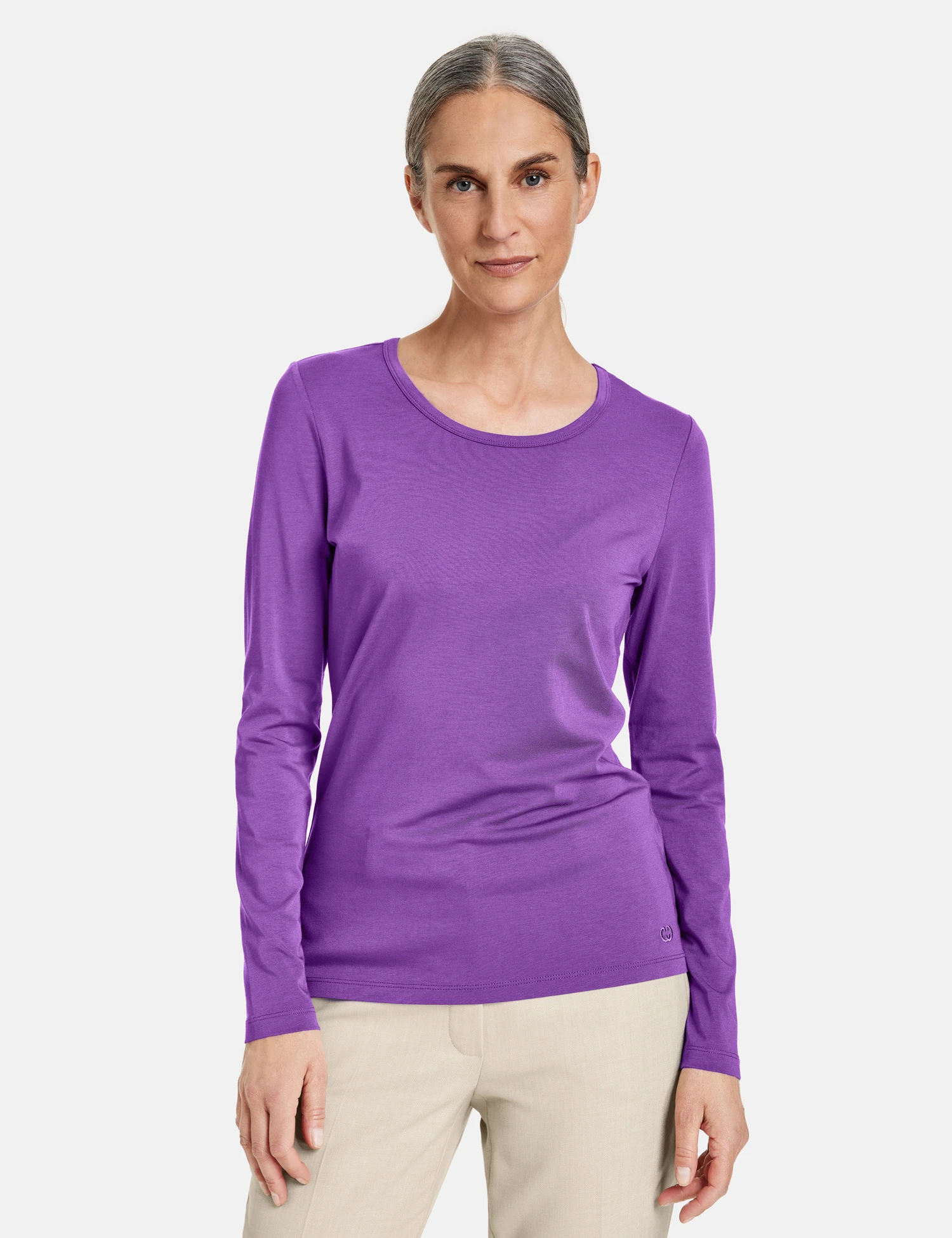 Gerry Weber Basic Langarmshirt Mit Stretchkomfort 9 Gerry Weber Basic Langarmshirt Mit Stretchkomfort – Bild 7