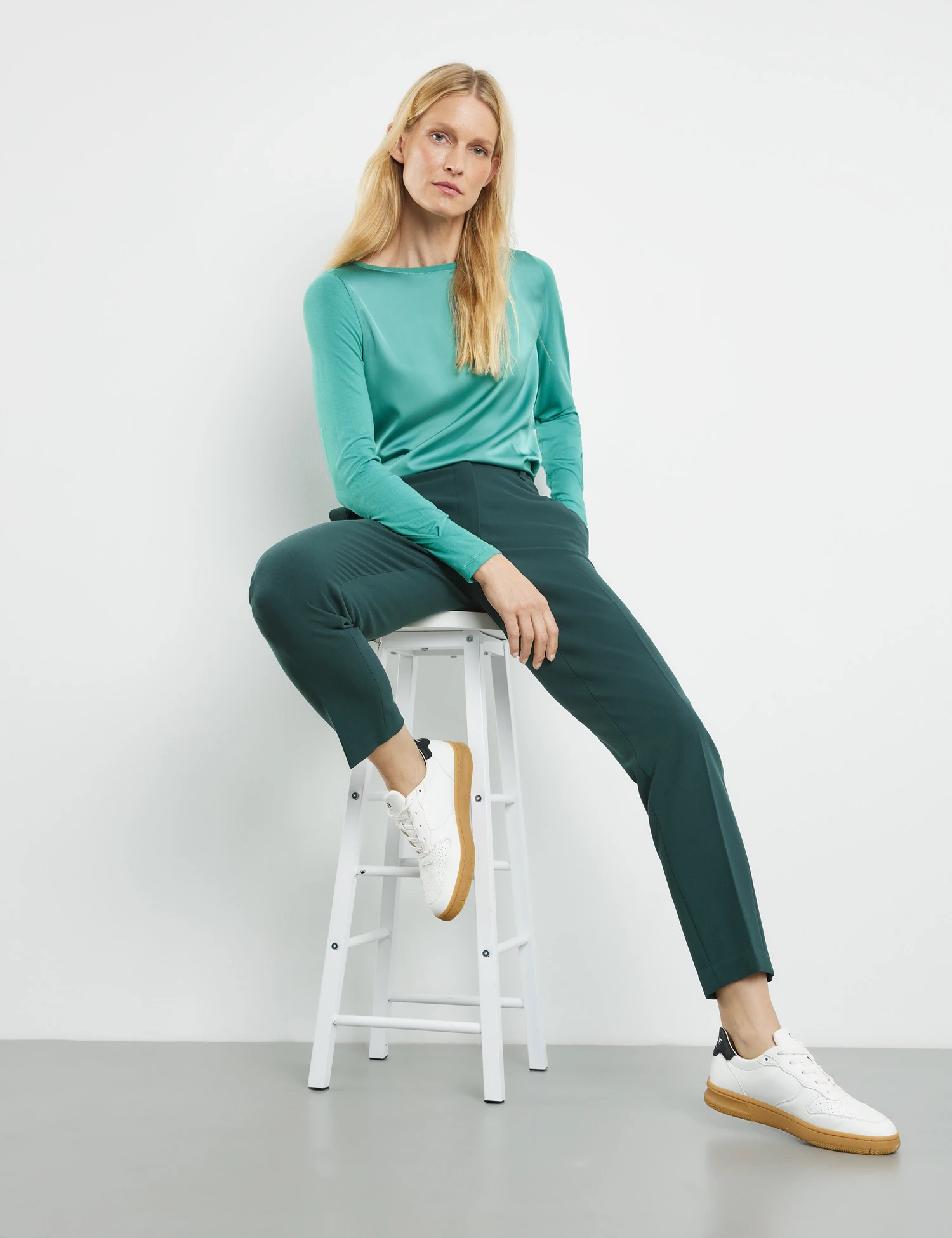 Gerry Weber Bi-elastsische Hose Citystyle Mit Bügelfalten 7 Gerry Weber Bi-elastsische Hose Citystyle Mit Bügelfalten – Bild 5