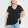 Blusenshirt Mit Chiffon-Layer 2 Blusenshirt Mit Chiffon-Layer -Gerry Weber Verkäufe blusenshirt mit chiffon layer 110