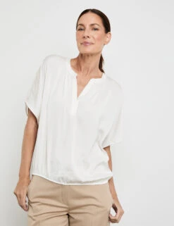 Gerry Weber Blusenshirt Mit Elastischem Saum