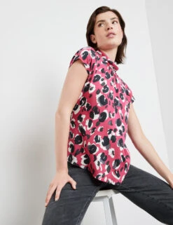 Taifun Blusenshirt Mit Leo-Dessin -Gerry Weber Verkäufe blusenshirt mit leo dessin 102