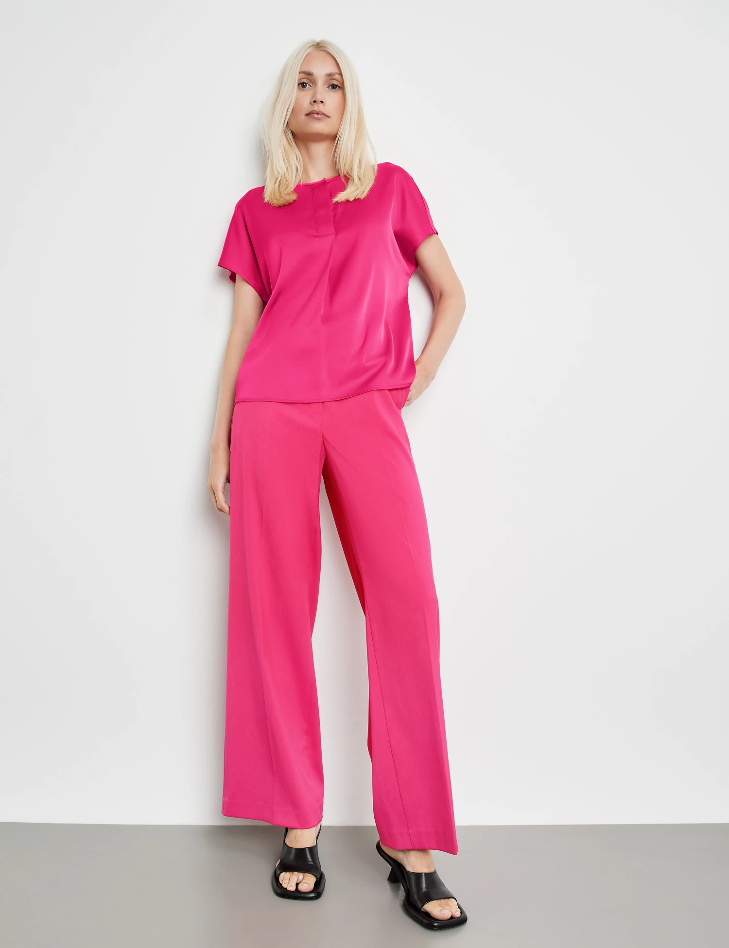 Taifun Blusenshirt Mit Material-Mix 7 Taifun Blusenshirt Mit Material-Mix – Bild 5