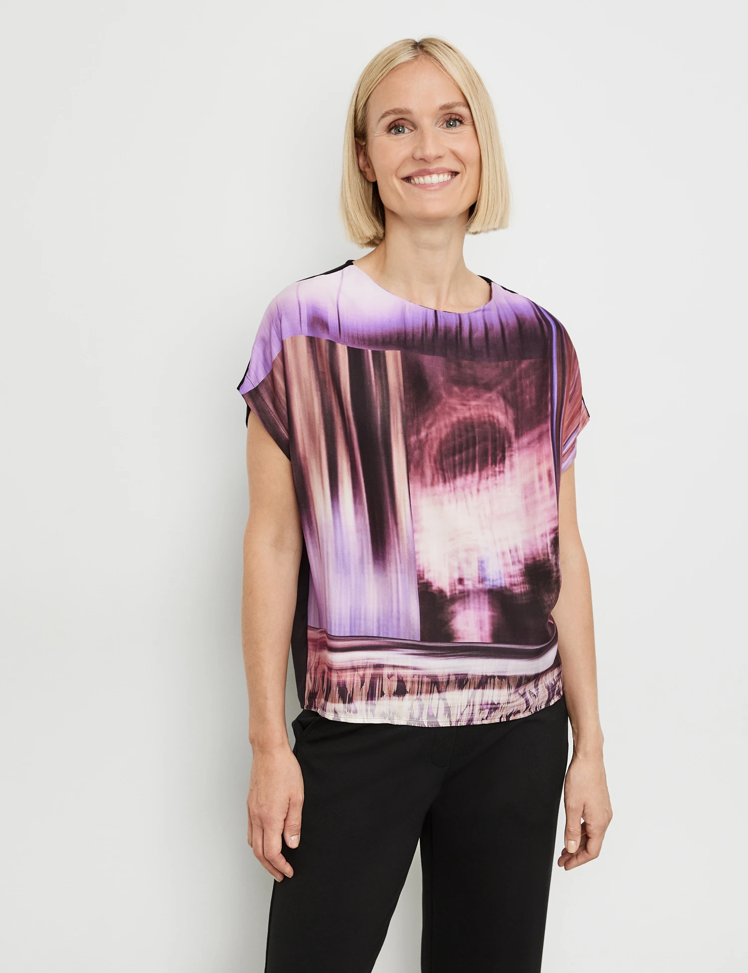 Gerry Weber Blusenshirt Mit Material-Patch 3 Gerry Weber Blusenshirt Mit Material-Patch