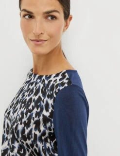 Gerry Weber Blusenshirt Mit Material-Patch Und Animal-Print 12 Gerry Weber Blusenshirt Mit Material-Patch Und Animal-Print -Gerry Weber Verkäufe blusenshirt mit material patch und animal print 100