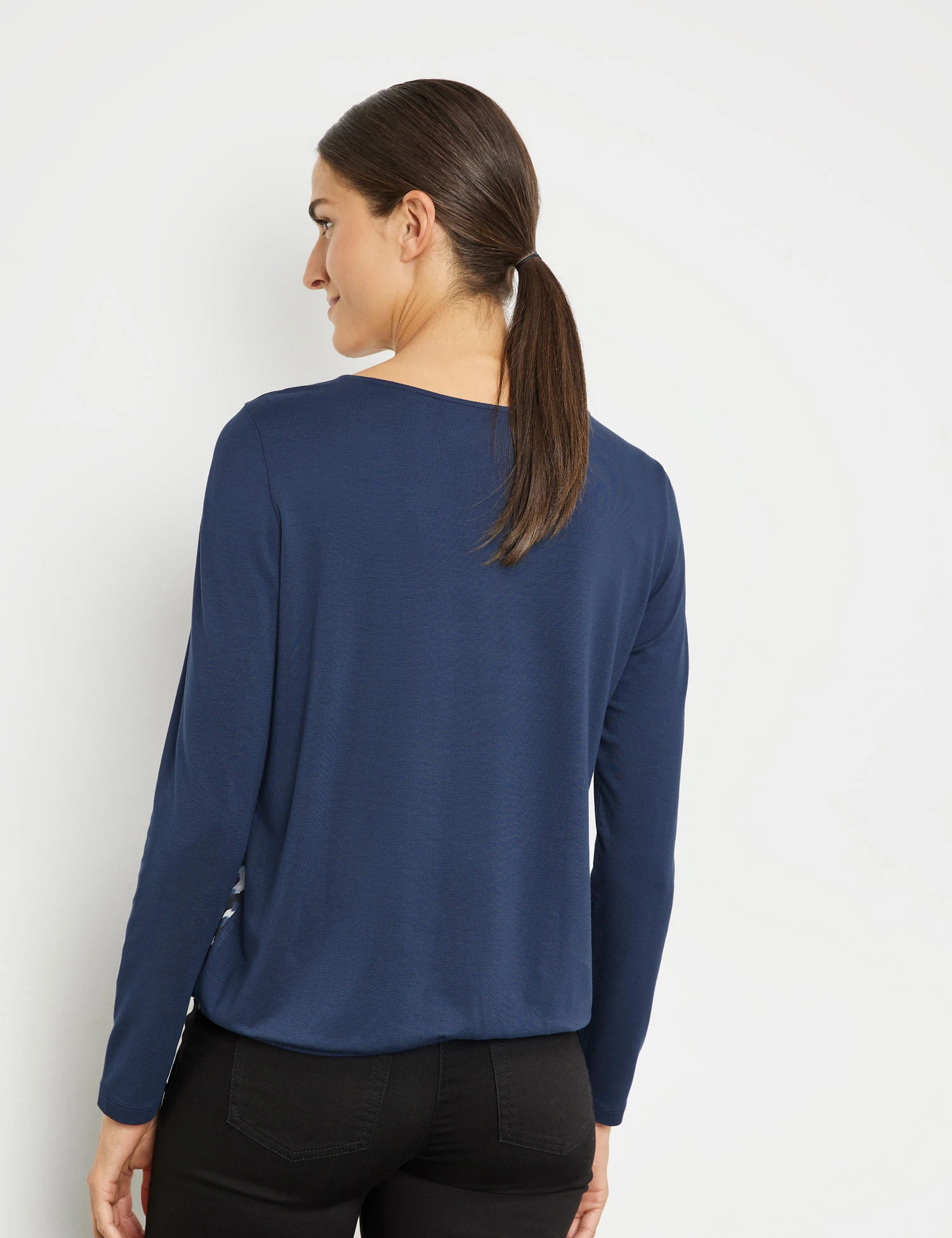 Gerry Weber Blusenshirt Mit Material-Patch Und Animal-Print 8 Gerry Weber Blusenshirt Mit Material-Patch Und Animal-Print – Bild 6