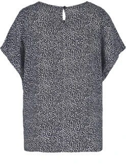 Gerry Weber Blusenshirt Mit Minimalmuster EcoVero -Gerry Weber Verkäufe blusenshirt mit minimalmuster ecovero 03