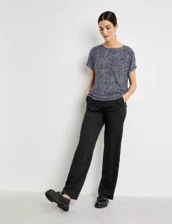 Gerry Weber Blusenshirt Mit Minimalmuster EcoVero -Gerry Weber Verkäufe blusenshirt mit minimalmuster ecovero 105