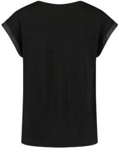 Taifun Blusenshirt Mit Satin-Front -Gerry Weber Verkäufe blusenshirt mit satin front 03