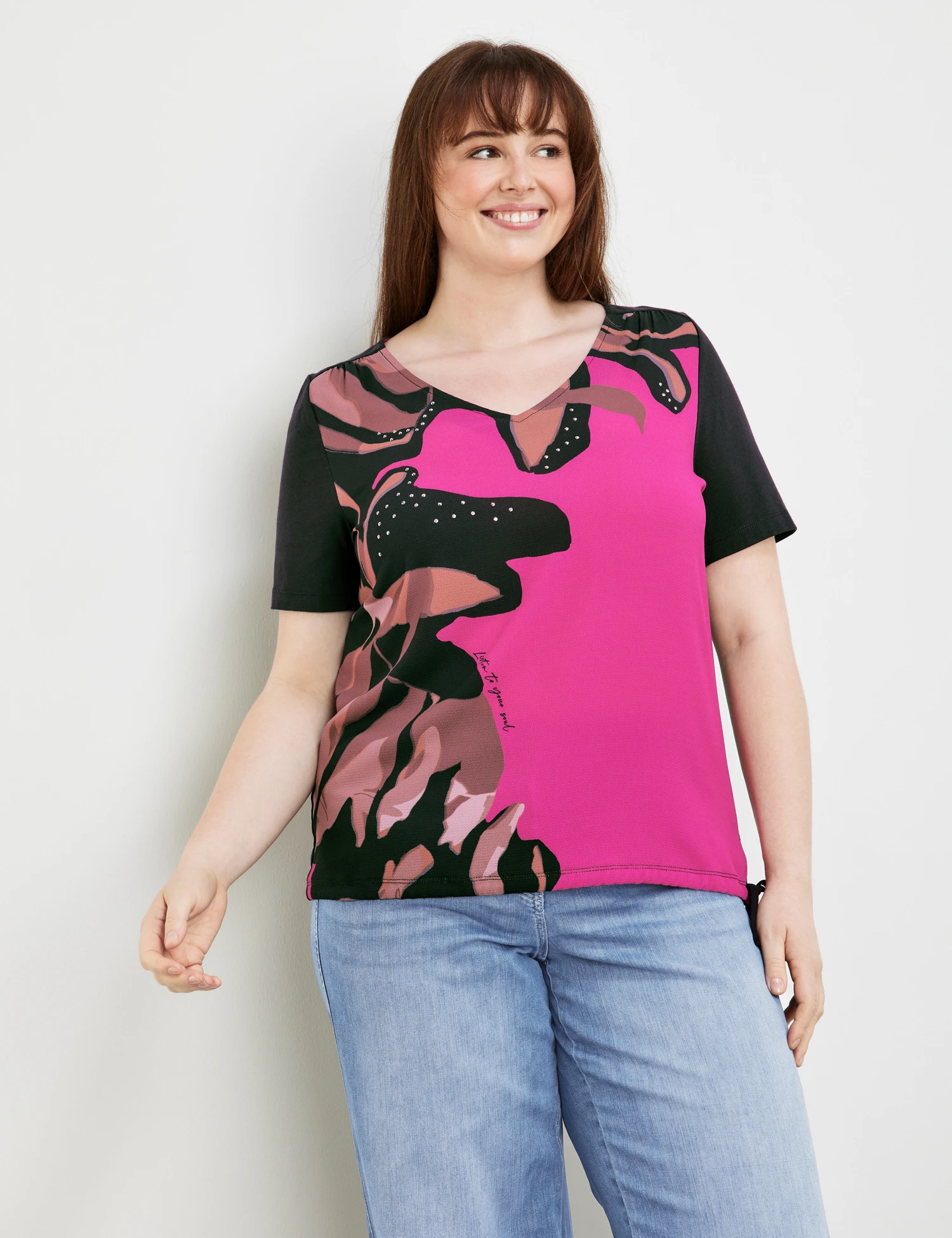 Blusenshirt Mit Tunnelband 3 Blusenshirt Mit Tunnelband