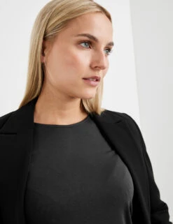 Taifun Boleroblazer Aus Feiner Stretch-Qualität 12 Taifun Boleroblazer Aus Feiner Stretch-Qualität -Gerry Weber Verkäufe boleroblazer aus feiner stretch qualitaet 100