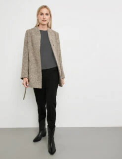 Taifun Bouclé-Jacke Mit Bindegürtel 13 Taifun Bouclé-Jacke Mit Bindegürtel -Gerry Weber Verkäufe boucl jacke mit bindeguertel 102