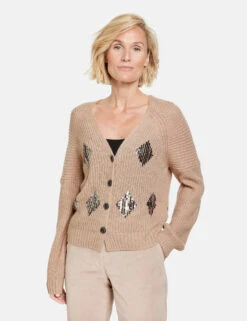 Gerry Weber Cardigan Mit Pailletten-Dekor -Gerry Weber Verkäufe cardigan mit pailletten dekor 01