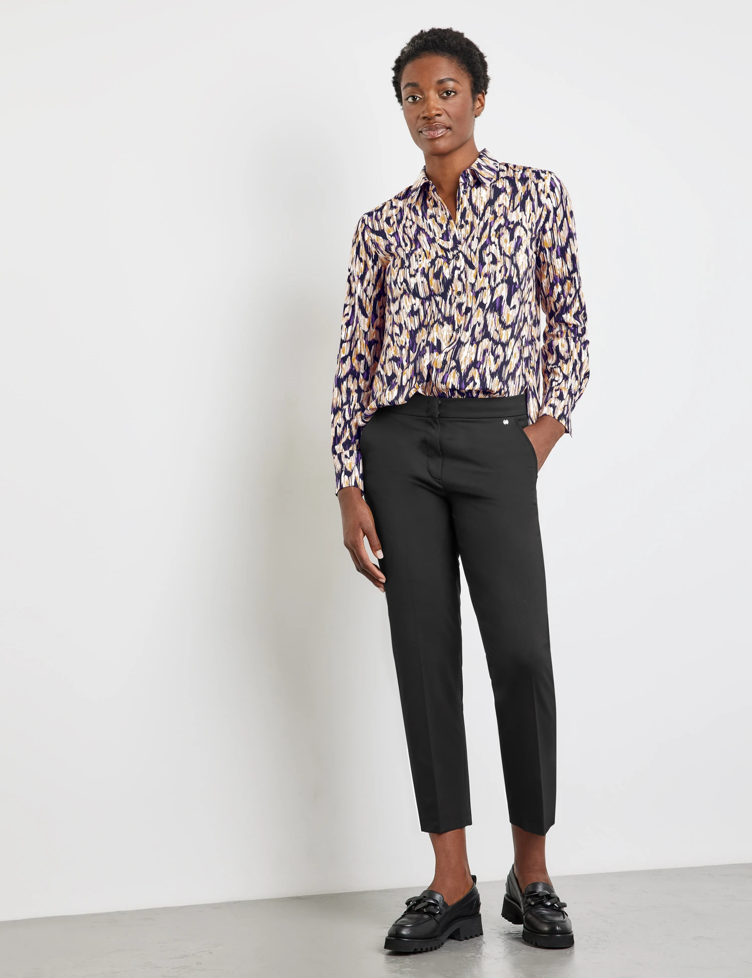 Gerry Weber Chino Citystyle Mit Rückseitigem Dehnbund 3 Gerry Weber Chino Citystyle Mit Rückseitigem Dehnbund