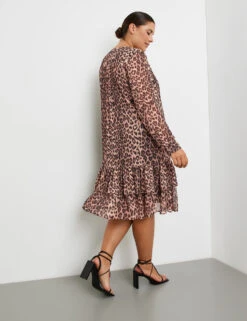 Crêpe-Kleid Mit Leo-Print -Gerry Weber Verkäufe crpe kleid mit leo print 104