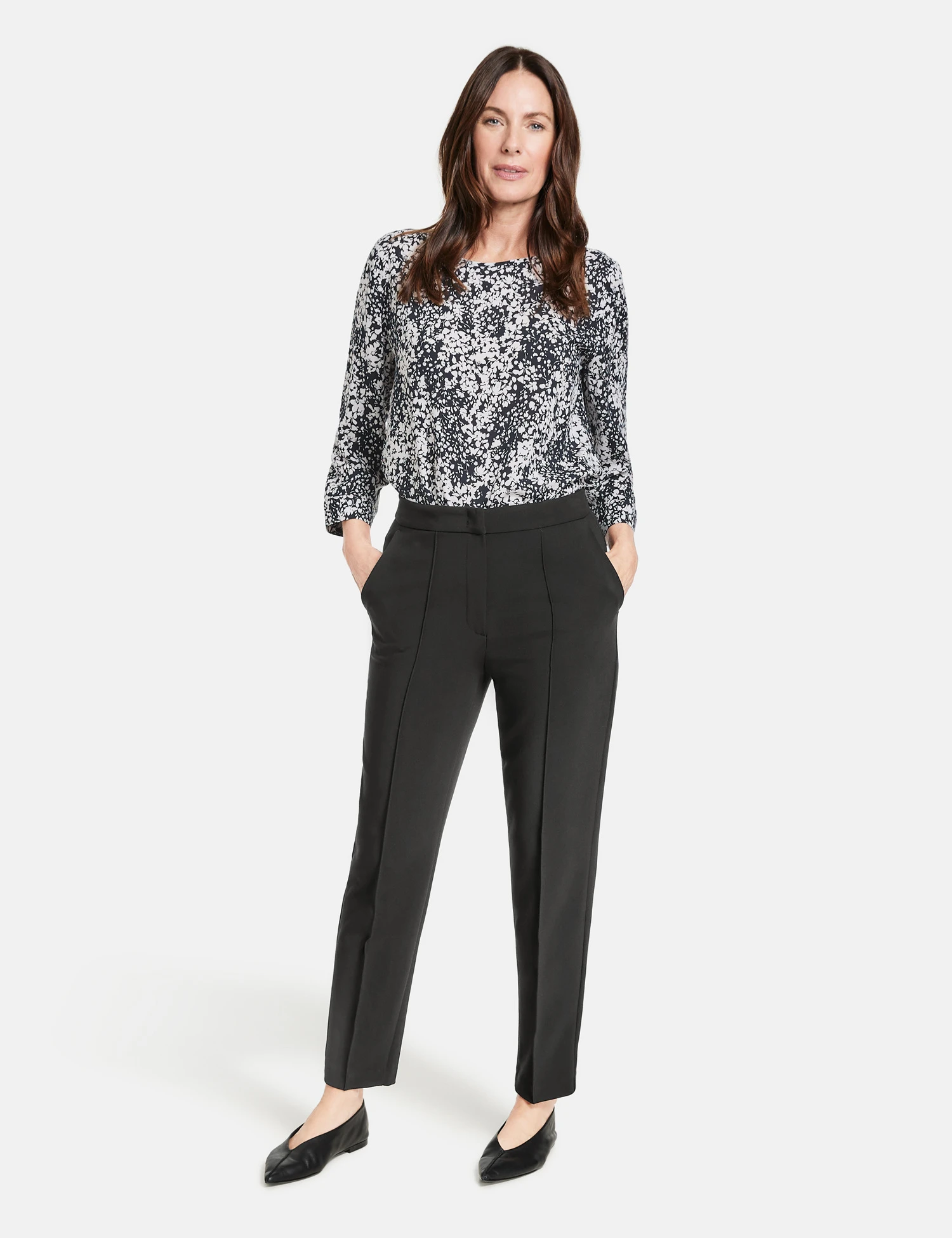 Gerry Weber Elegante Stretchhose Mit Längsbiesen 8 Gerry Weber Elegante Stretchhose Mit Längsbiesen – Bild 6