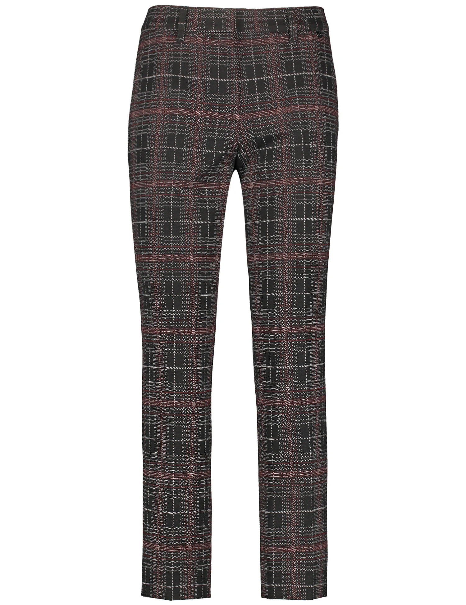 Gerry Weber Fein Karierte 7/8 Hose Citystyle 4 Gerry Weber Fein Karierte 7/8 Hose Citystyle – Bild 2