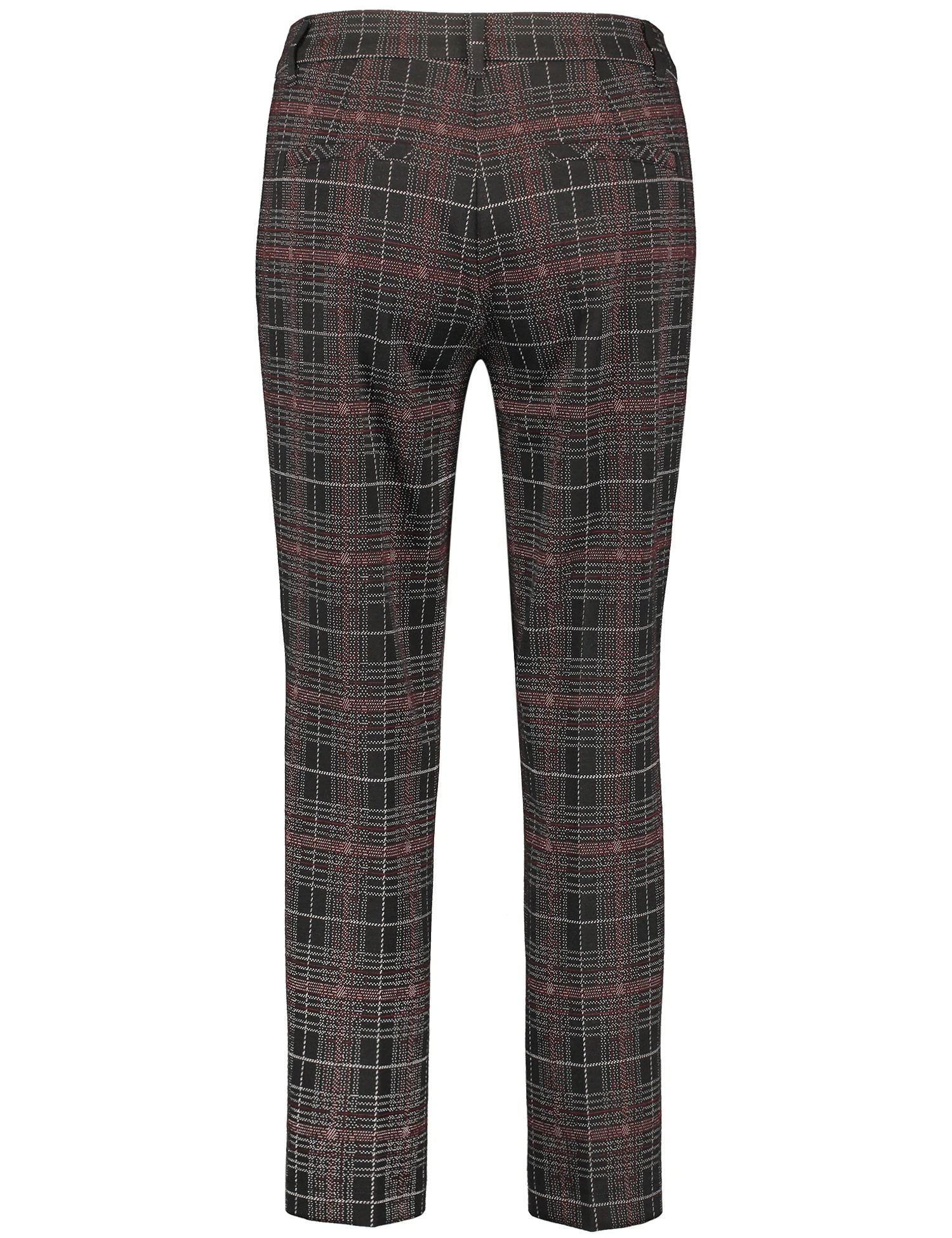 Gerry Weber Fein Karierte 7/8 Hose Citystyle 5 Gerry Weber Fein Karierte 7/8 Hose Citystyle – Bild 3