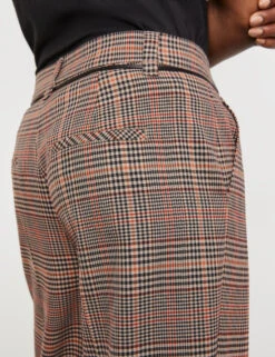 Gerry Weber Fein Karierte Hose Wide Leg -Gerry Weber Verkäufe fein karierte hose wide leg 100