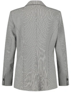 Gerry Weber Fein Karierter Blazer Mit Klassischem Schnitt -Gerry Weber Verkäufe fein karierter blazer mit klassischem schnitt 03