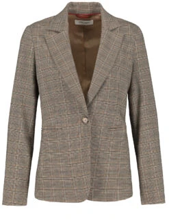 Gerry Weber Verkäufe -Gerry Weber Verkäufe fein karierter blazer mit revers 02