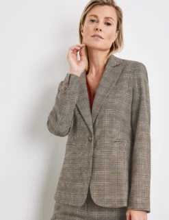 Gerry Weber Fein Karierter Blazer Mit Revers 12 Gerry Weber Fein Karierter Blazer Mit Revers -Gerry Weber Verkäufe fein karierter blazer mit revers 102