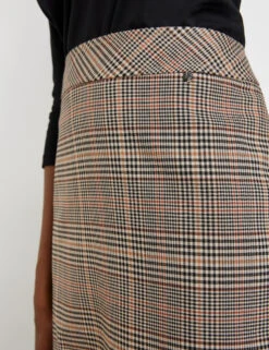 Gerry Weber Fein Karierter Bleistiftrock Mit Stretchkomfort -Gerry Weber Verkäufe fein karierter bleistiftrock mit stretchkomfort 100