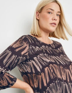 Fein Schimmernde 3/4 Arm Bluse -Gerry Weber Verkäufe fein schimmernde 34 arm bluse 100