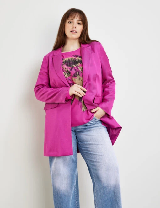 Fein Schimmernder Longblazer -Gerry Weber Verkäufe fein schimmernder longblazer 110