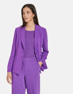 Gerry Weber Femininer Blazer Aus Fließender Qualität -Gerry Weber Verkäufe femininer blazer aus fliessender qualitaet 01