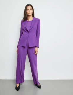 Gerry Weber Femininer Blazer Aus Fließender Qualität -Gerry Weber Verkäufe femininer blazer aus fliessender qualitaet 102