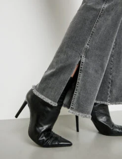 Taifun Flared Jeans Mit Saumschlitzen -Gerry Weber Verkäufe flared jeans mit saumschlitzen 100